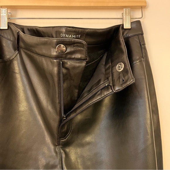 Dynamite Leather Pants - Picture 3 of 5